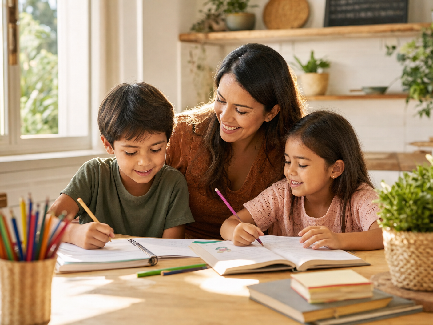 Educa en casa sin estrés